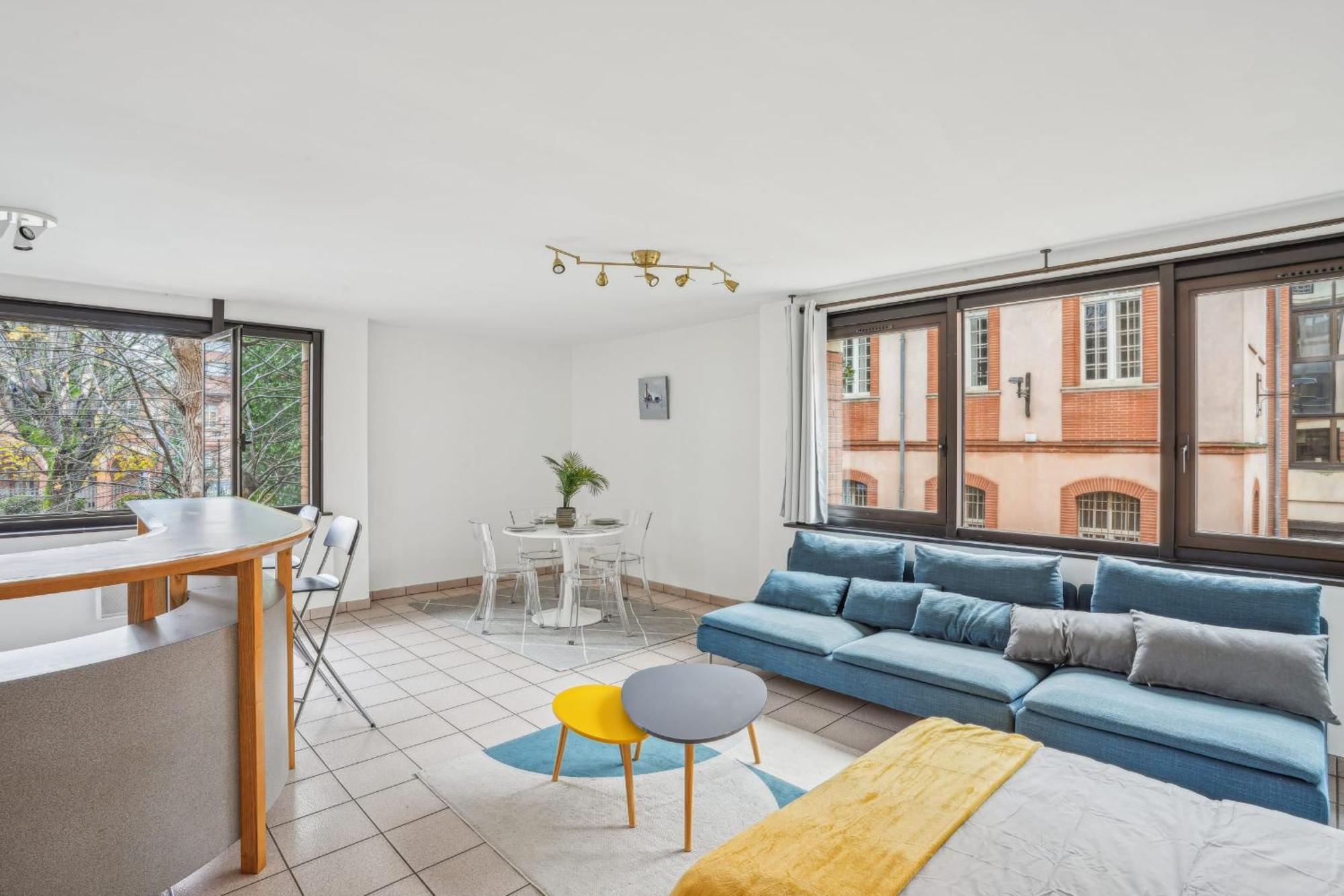 Spacieux Hyper Centre Capitole 3pers Wifi Apartment *